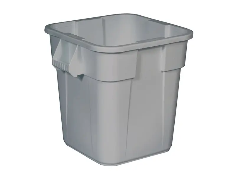 Rubbermaid Brute container vierkant PE 546x546x572 mm 106 liter grijs