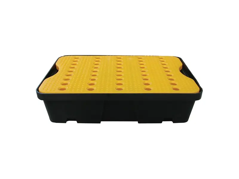 Brady SPTY-20-YL-BK opvangbak 600x400x155 mm 20 liter zwart