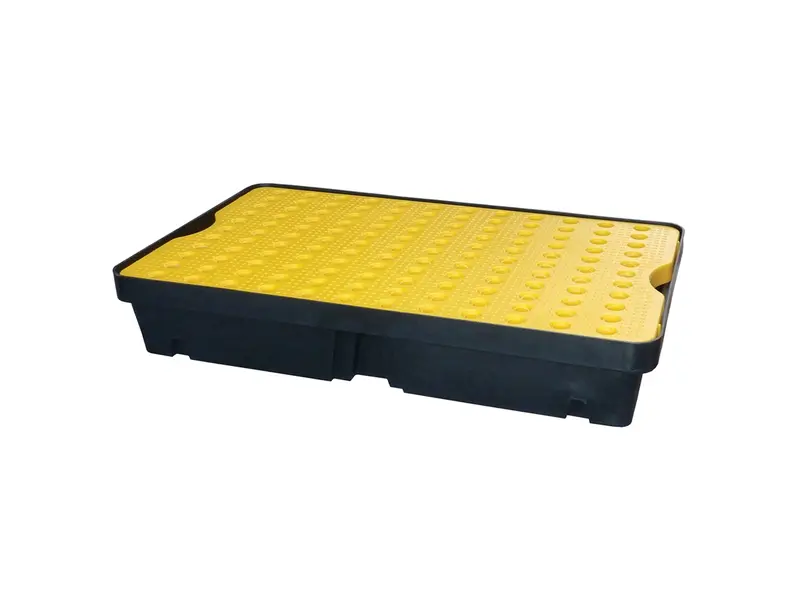 Brady SPTY-60-YL-BK opvangbak 1000x600x175 mm 60 liter zwart