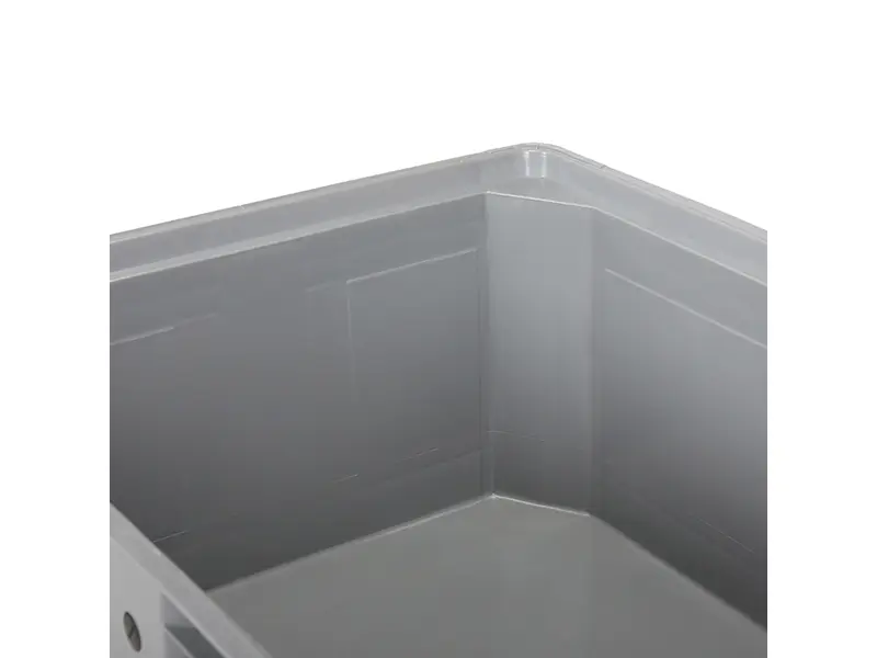 Palletbox 2 sledes 1200x800x600 mm 330 liter grijs