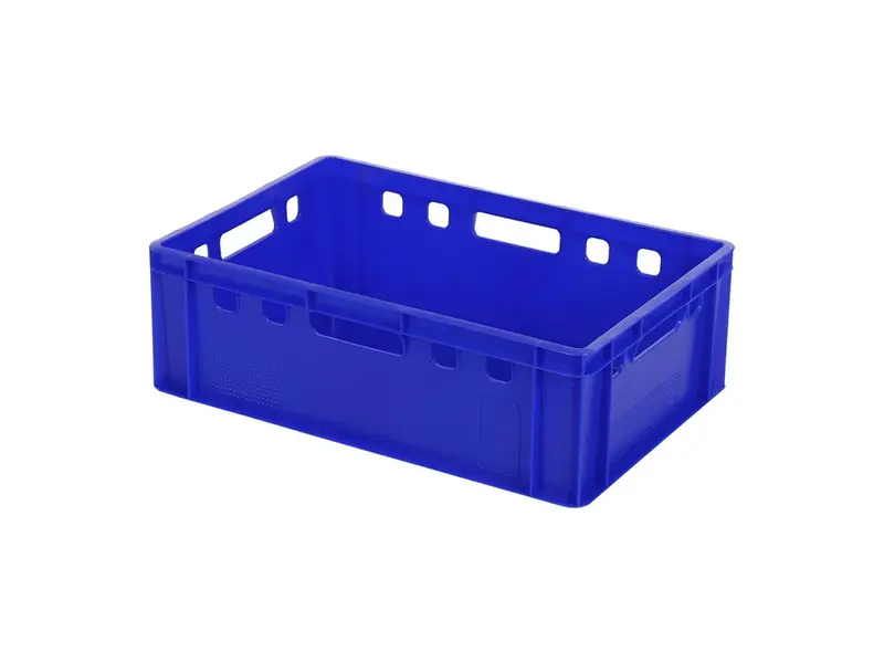 Stapelbak E2 Euronorm 600x400x200 mm 35 liter blauw