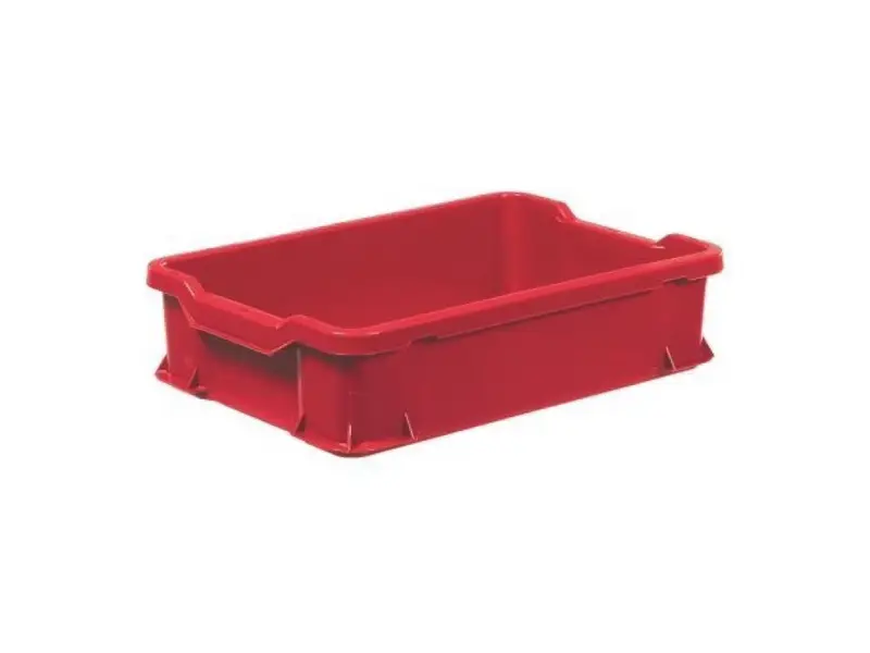 Stapelbak Unibox Euronorm 600x400x145 mm 24 liter rood