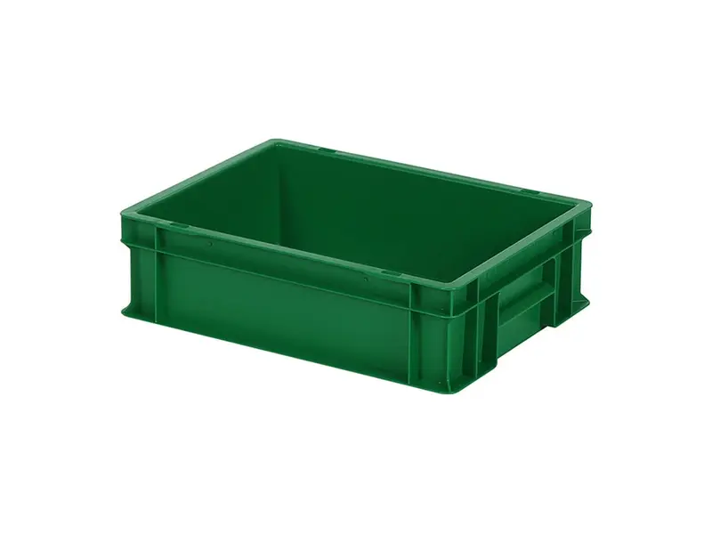 Stapelbak Euronorm 400x300x120 mm 11 liter groen