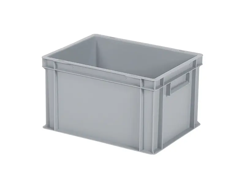Stapelbak Euronorm 400x300x236 mm 21,5 liter grijs