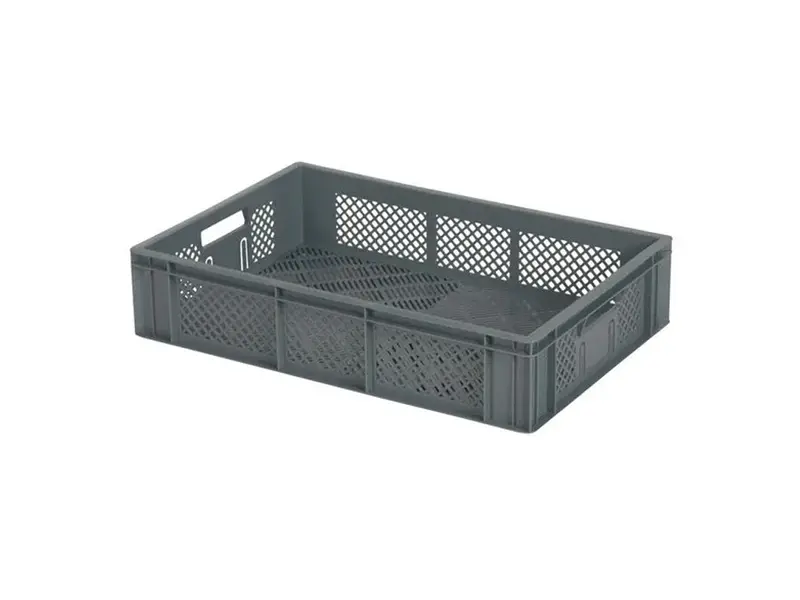 Stapelkrat Euronorm RX 600x400x133 mm 24,9 liter grijs