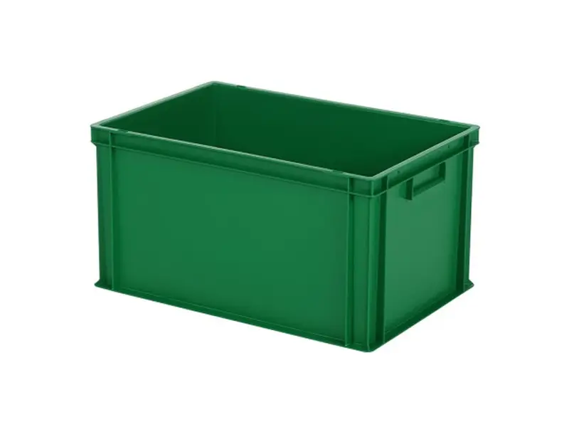 Stapelbak Euronorm 600x400x320 mm 64 liter groen
