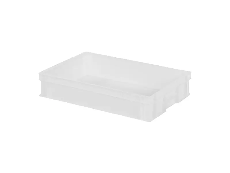 Stapelbak Euronorm 600x400x120 mm 23,2 liter wit