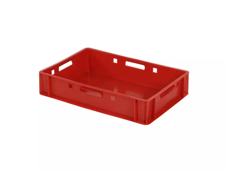 Stapelbak E1 600x400x120 mm 20 liter rood