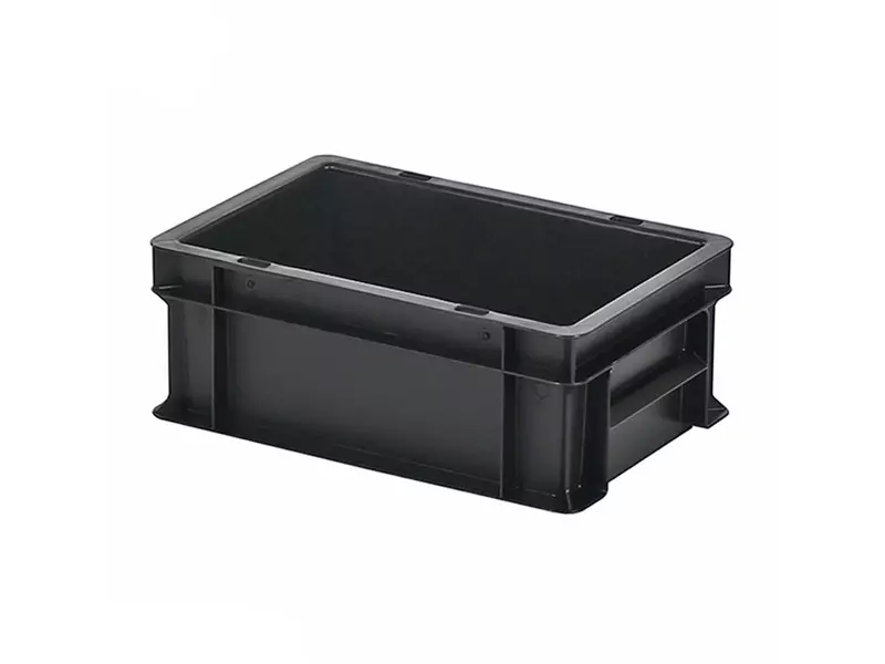 Stapelbak Euronorm 300x200x118 mm 5 liter zwart