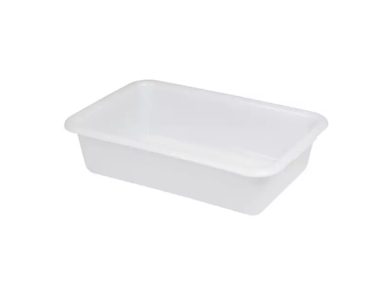 Hygiënebak nestbaar 730x480x180 mm 40 liter wit