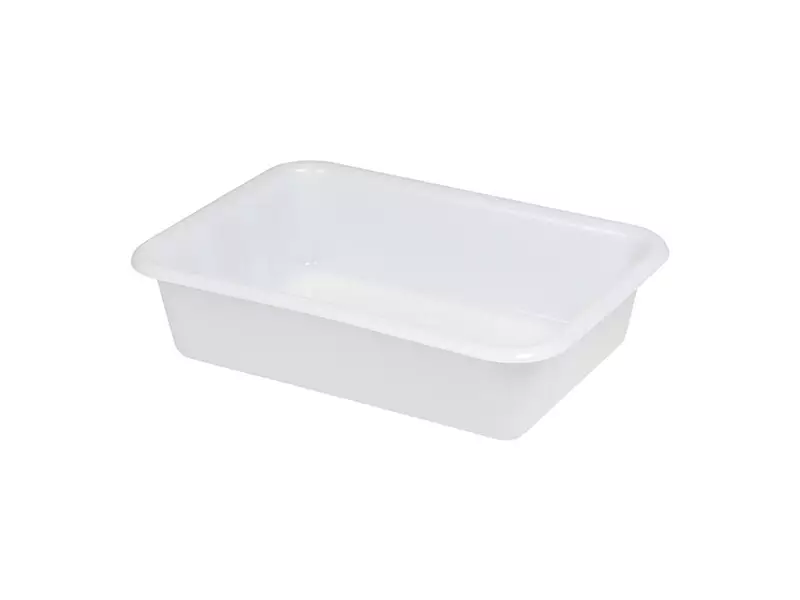 Hygiënebak nestbaar 610x435x150 mm 25 liter wit