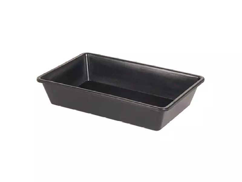 Opvangbak nestbaar 600x400x120 mm 20 liter zwart