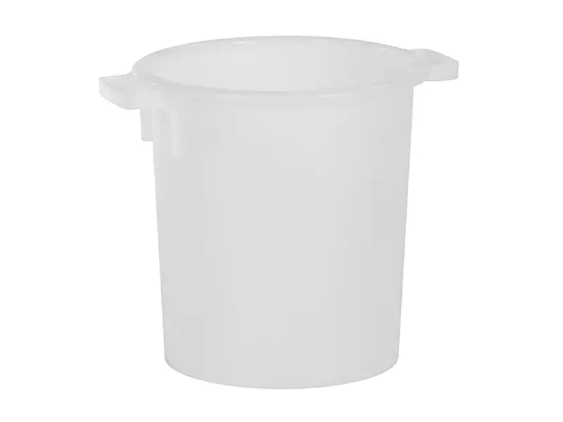 Ton HDPE ø420x445 mm 40 liter wit