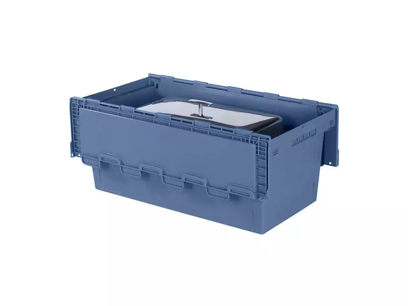 Distributiebak 800x400x340 mm 76 liter blauw