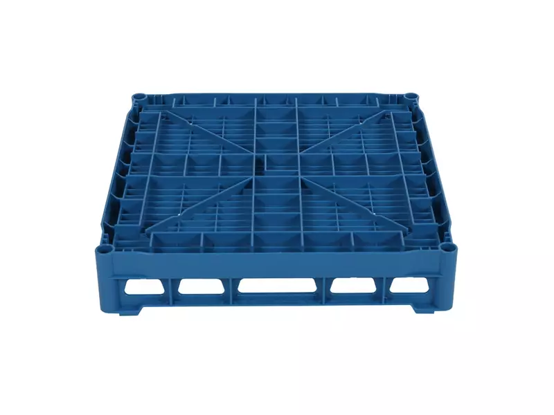 Universeelkorf vaatwasmachine 500x500x100 mm blauw