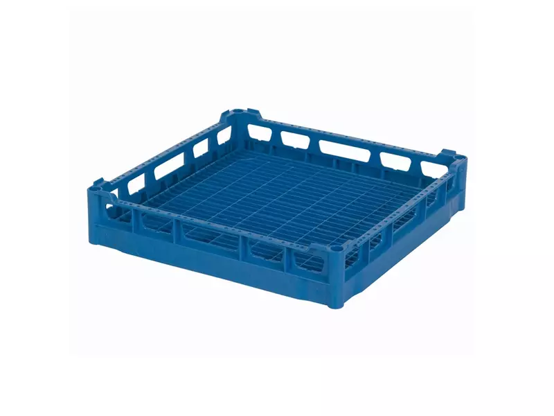Universeelkorf vaatwasmachine 500x500x100 mm blauw