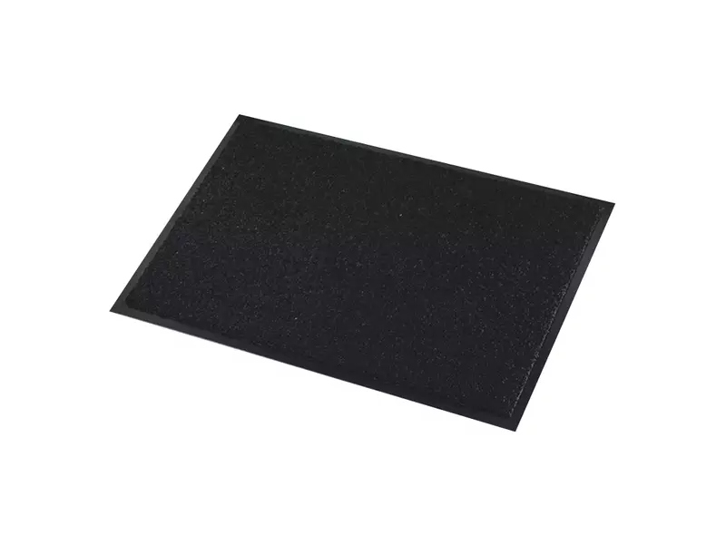 Droogloopmat polyamide 90x150 cm zwart