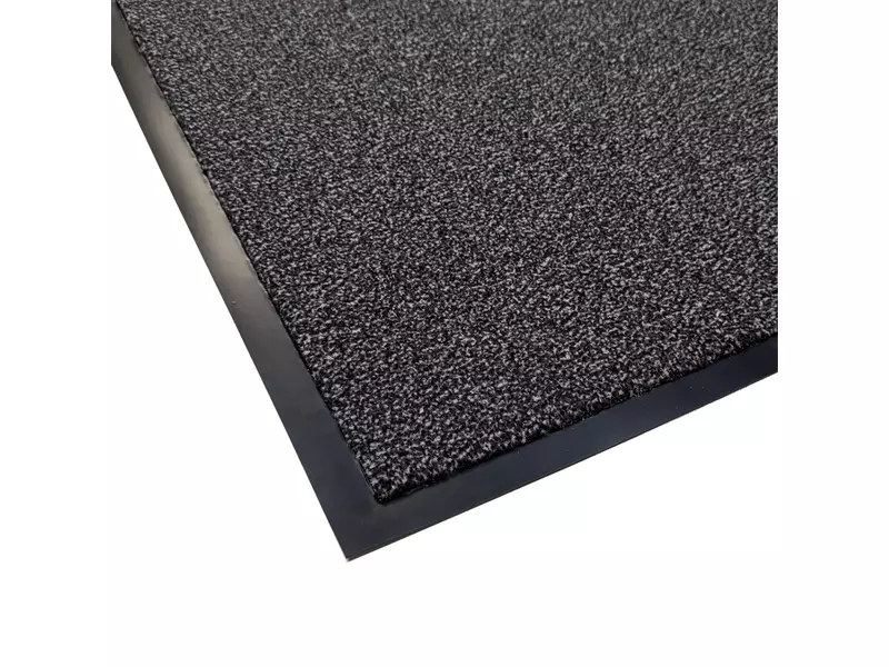 Sproeimat textielvezel desinfectiemat 60x85 cm zwart