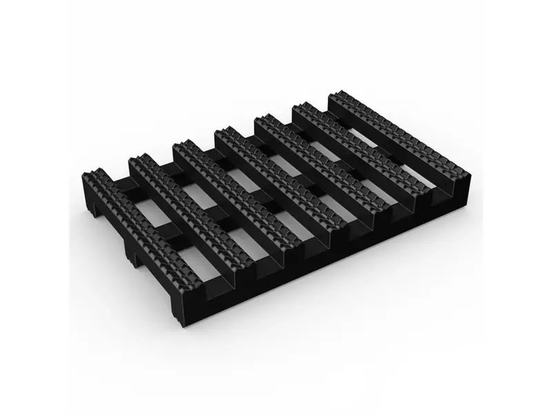Natteruimtemat SafetyGrip Heronrippa 125x250 cm zwart