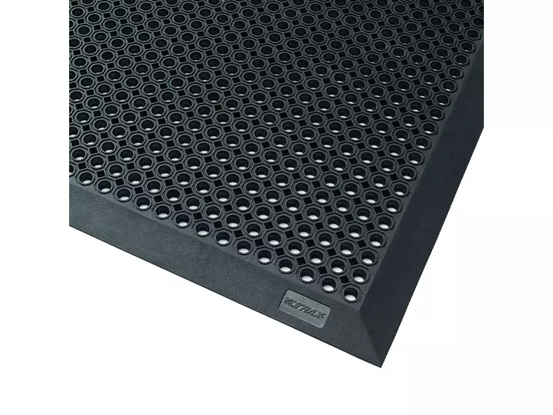 Notrax Oct-O-Flex Bevelled 599B ringmat 70x90 cm zwart