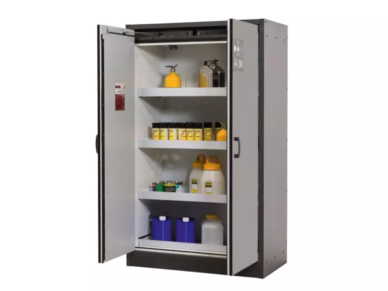 Brandveiligheidsopslagkast 30 min 1164x620x1947 mm grijs