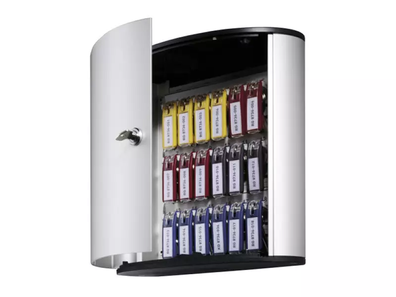 Sleutelkast Key Box 18 zilvergrijs