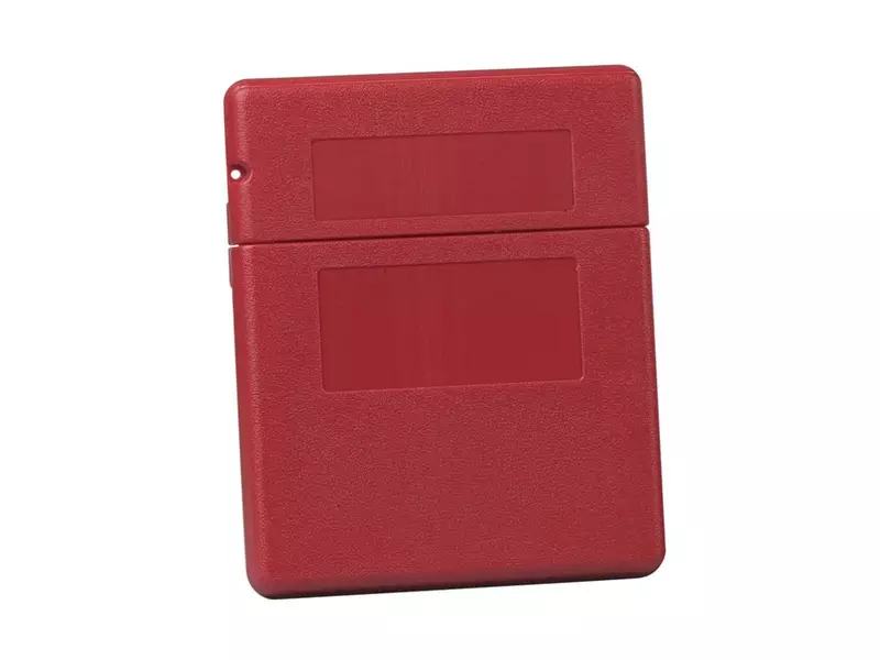 Justrite S23303 documentopslagbox medium flip-top opening rood
