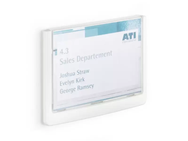 Durable deurbord Click Sign 149x105,5 mm wit