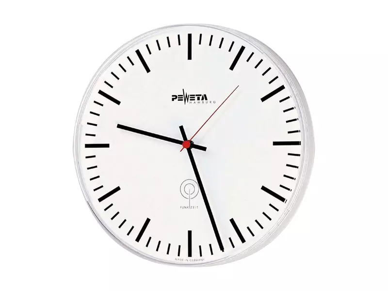 Wandklok quartz batterij 1,5 V Peweta 270 zonder cijfers