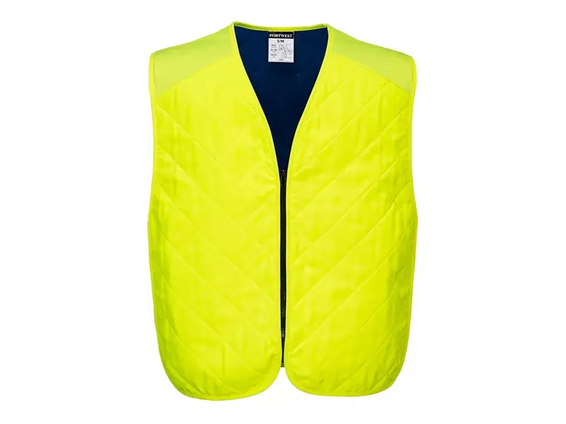 Portwest CV09 koelvest mouwloos fluo geel