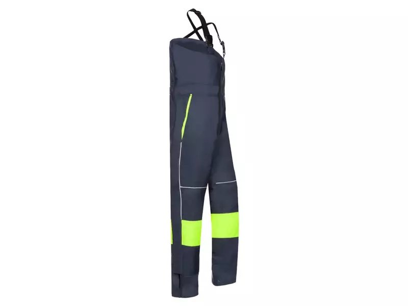 Sioen Arbus 5238A2PM1 diepvriesbroek fluo geel/marine
