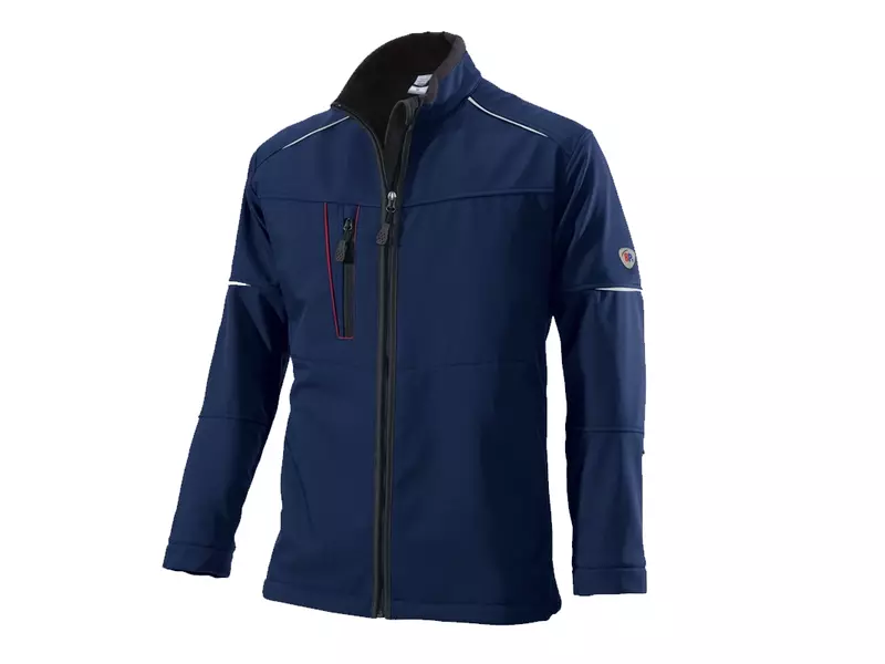 BP 1868-572-110 softshell jack nachtblauw