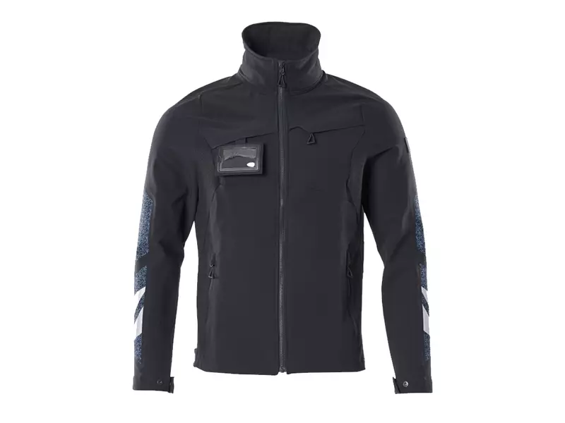 Mascot 18101-511-010 softshell jack donker marineblauw