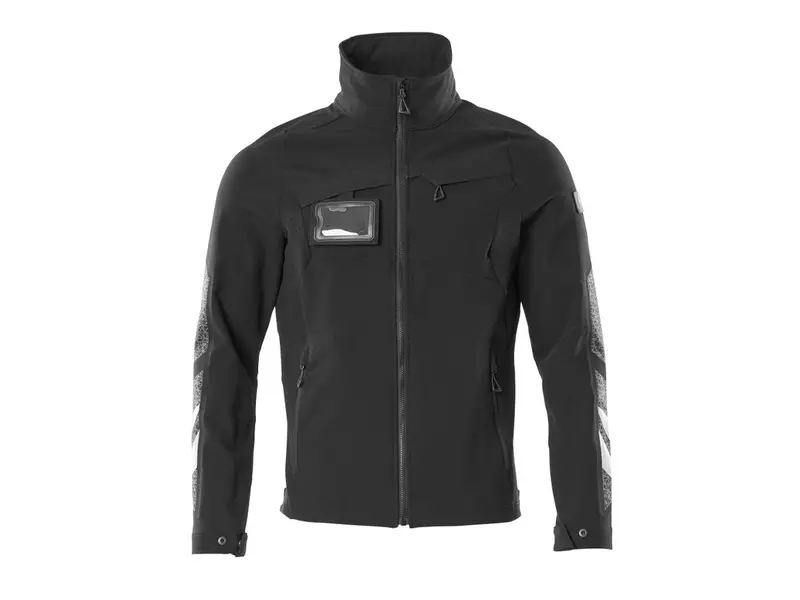 Mascot 18101-511-010 softshell jack zwart
