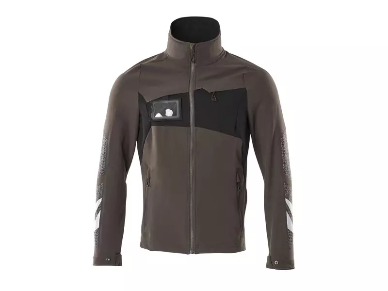 Mascot 18101-511-1809 softshell jack donker antraciet