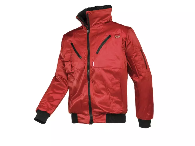 Sioen 027AA2PBD Hawk pilotjack rood