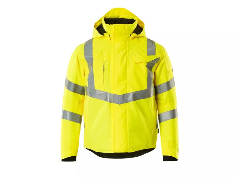 Mascot Hastings winterjack Hi-Vis fluo geel
