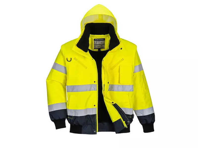 Portwest C465 Hi-Vis winterjas fluo geel
