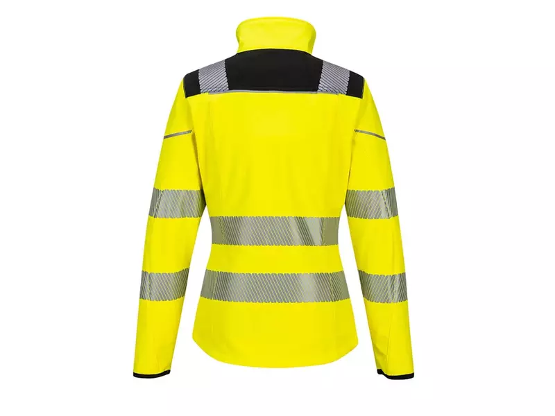 Portwest T402 Hi-Vis softshell jack fluo geel