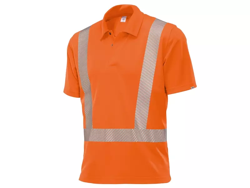 BP 2132-260-85 Hi-Vis poloshirt hoge zichtbaarheid fluo oranje