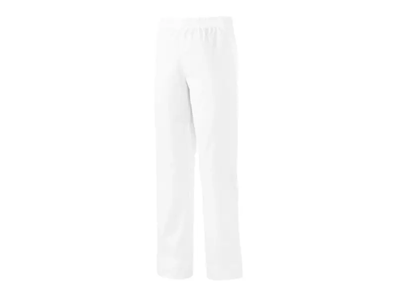 BP 1645 400 21 pantalon unisex elastiek wit