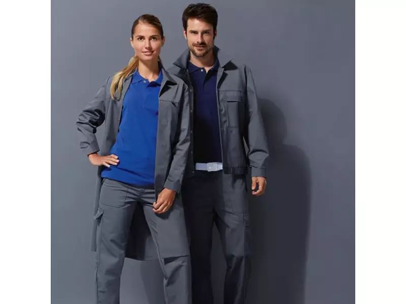 BP 1673-500-13 foodjas lang unisex koningsblauw