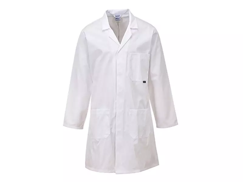Portwest C852 labjas lang wit