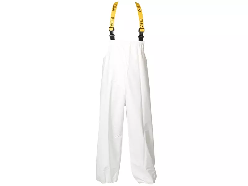 Elka Amerikaanse regenoverall PU/nylon wit