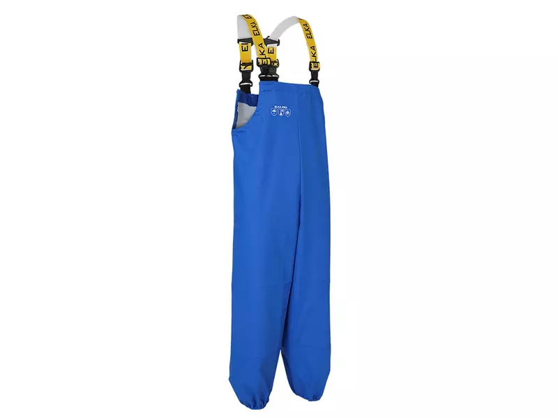 Elka Pro Bib Brace Amerikaanse spuitoverall nylon PU versterkt korenblauw