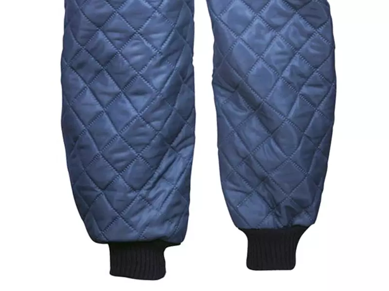 Thermo-broek polyester marineblauw