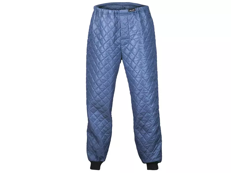 Thermo-broek polyester marineblauw