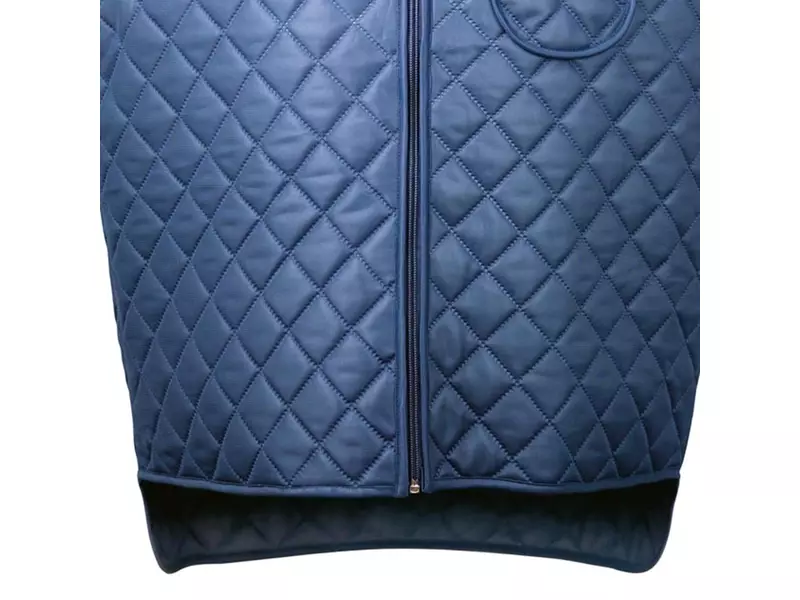 Thermo-vest polyester marineblauw