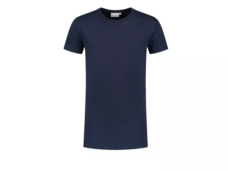 Santino Jace C-neck T-shirt marineblauw