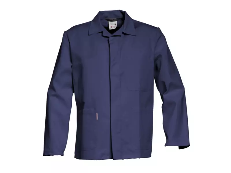 HaVeP 3021 stofjas kort model marineblauw